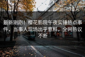 最新刚刚！樱花影院午夜实锤热点事件，当事人现场出乎意料，全网热议不断