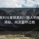 在线黑料社重磅黑料！惊人明星内幕揭秘，网友直呼过瘾